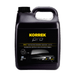 Korrek Pro TFC Windscreen Wash -20°C mustan kanisterin tuulilasipesuaine, talvikelille sopiva neste joka säilyttää vettä ja liikkuu hyvin pakkasella.