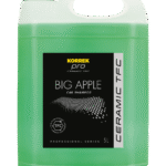 Korrek.fi Big Apple Car Shampoo 5L-kanisteri ammattilaisille suunniteltua vihreää ceramic-pinnoiteille soveltuvaa pesuainetta, jossa TFC-teknologia.